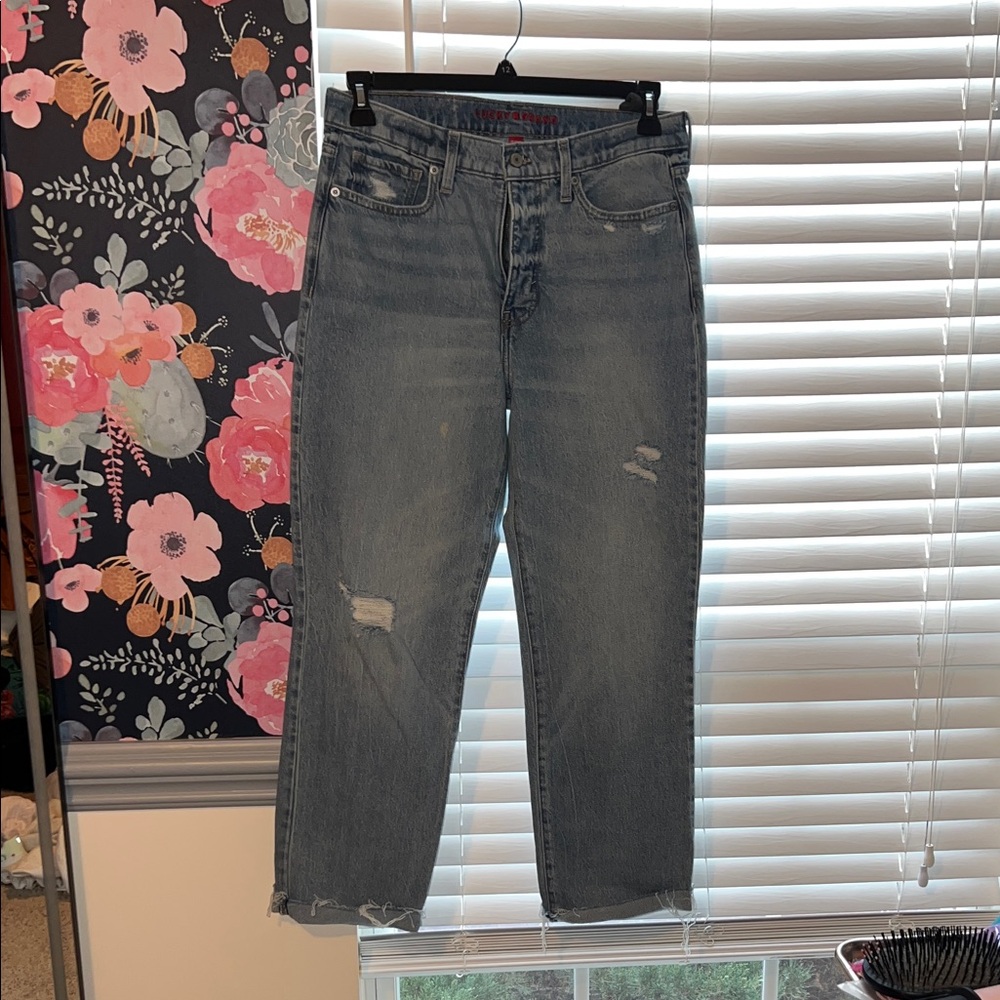 Lucky Brand Blue Straight Leg Jeans